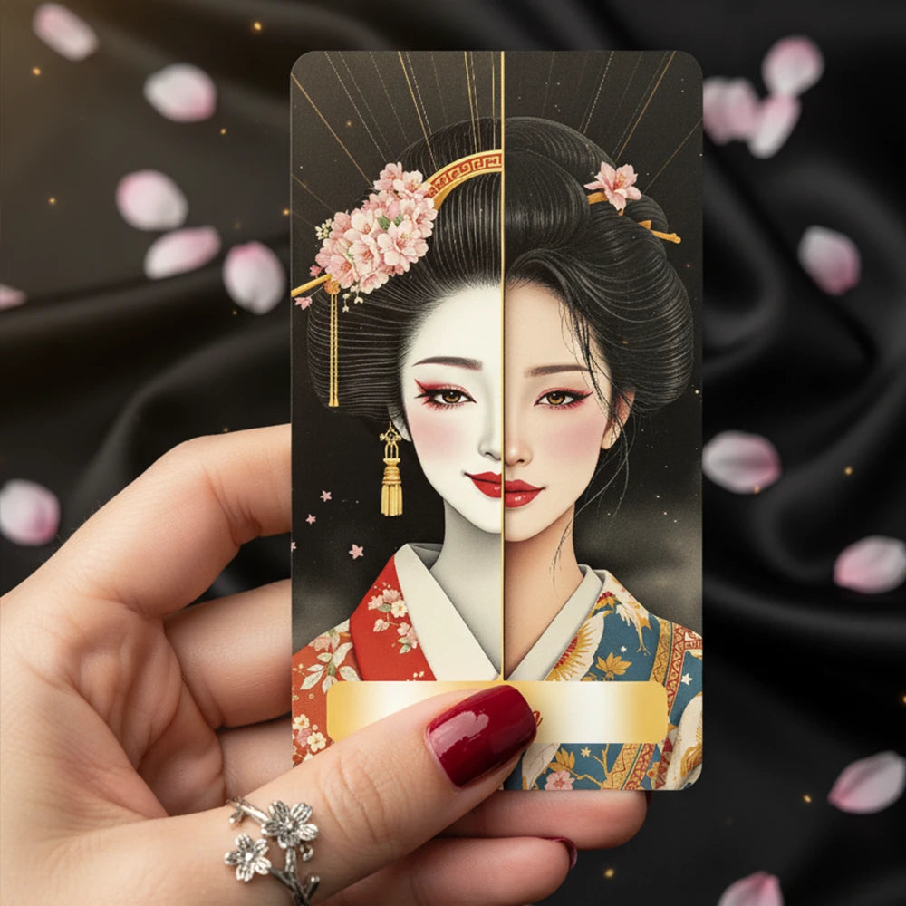 Geisha Oracle Lenormand (Lenormand, 36 cards, 350GSM, Linen Finish)