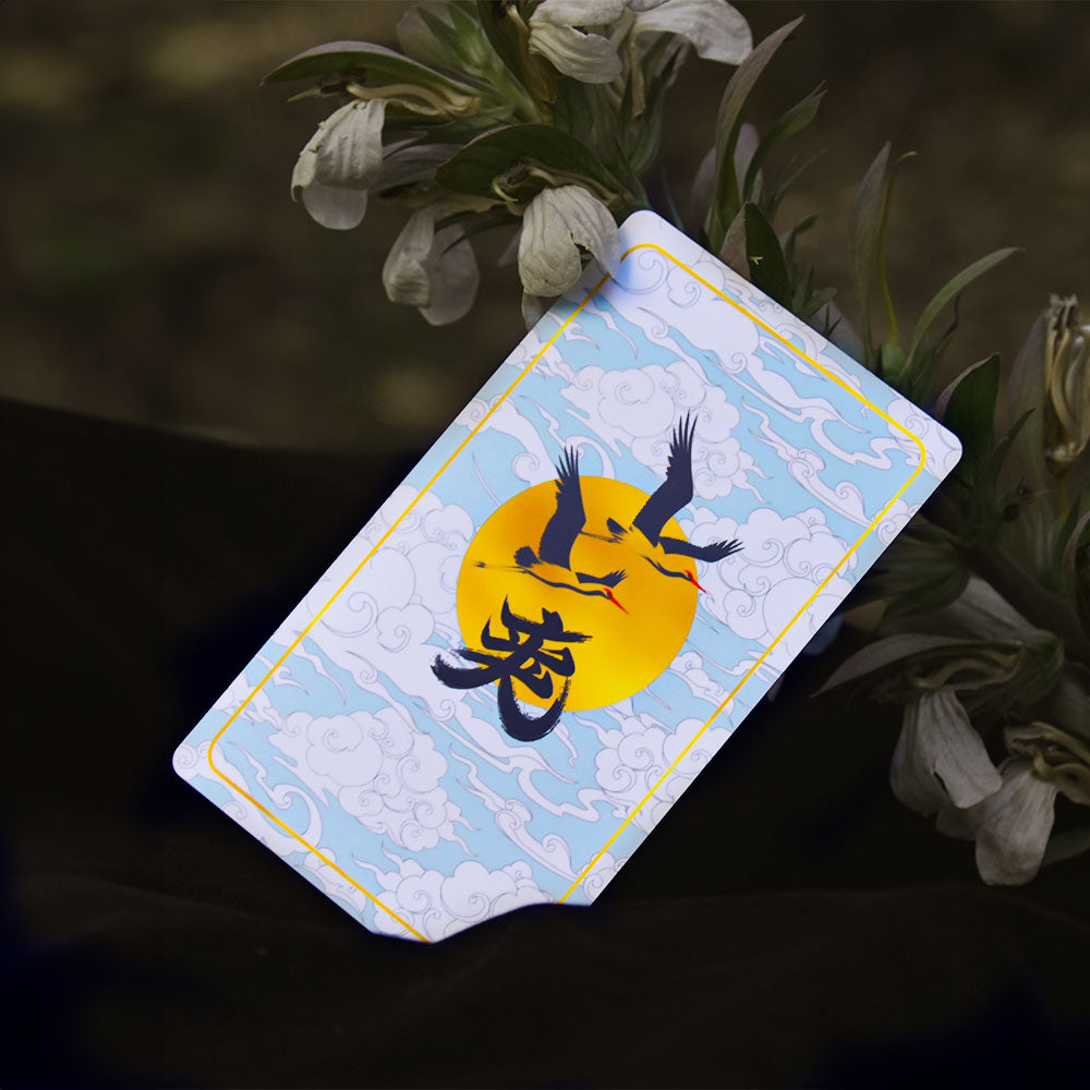 Journey to the West Tarot deck back of cards