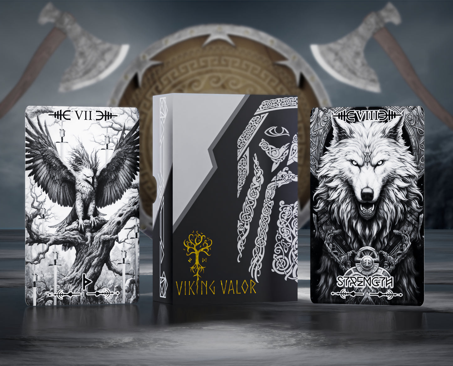 Tarot Deck - Viking Valor + Guidebook