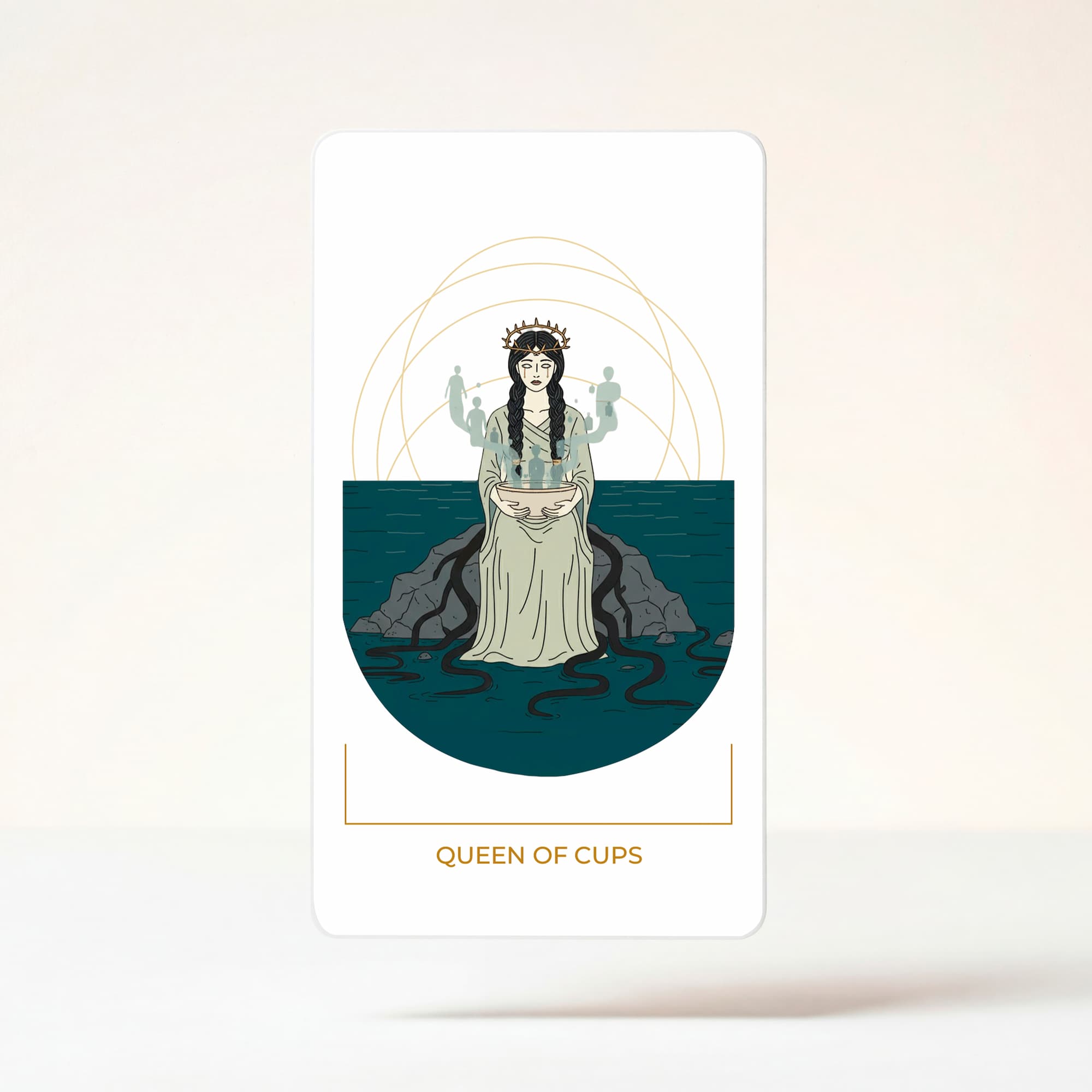 Seraphim Tarot (Tarot Rider–Waite, 78 Cards, 350gsm Linen, Silver Gilded Edges, Printed Guidebook)