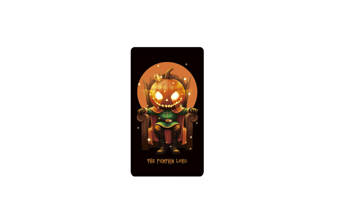 The Pumpkin Lord, an extra Major Arcana from The Halloween Tarot