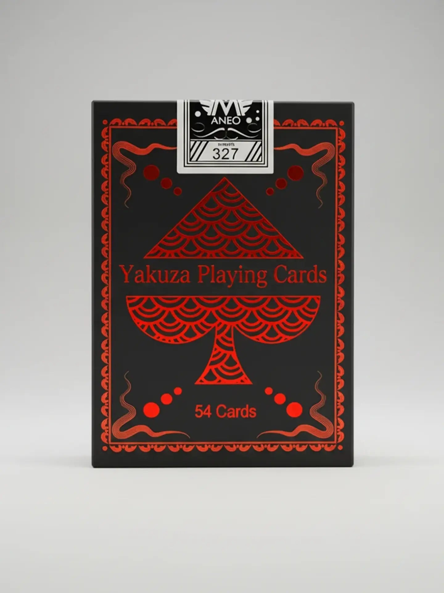 Yakuza Playing Cards (54 Cards, Red-Foil, Black-Core Stock, Numbered Limited Edition)