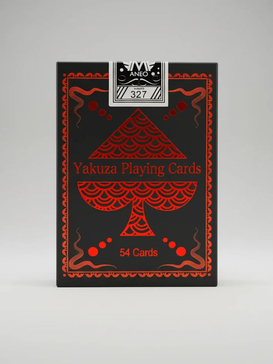 Yakuza Playing Cards (54 Cards, Red-Foil, Black-Core Stock, Numbered Limited Edition)