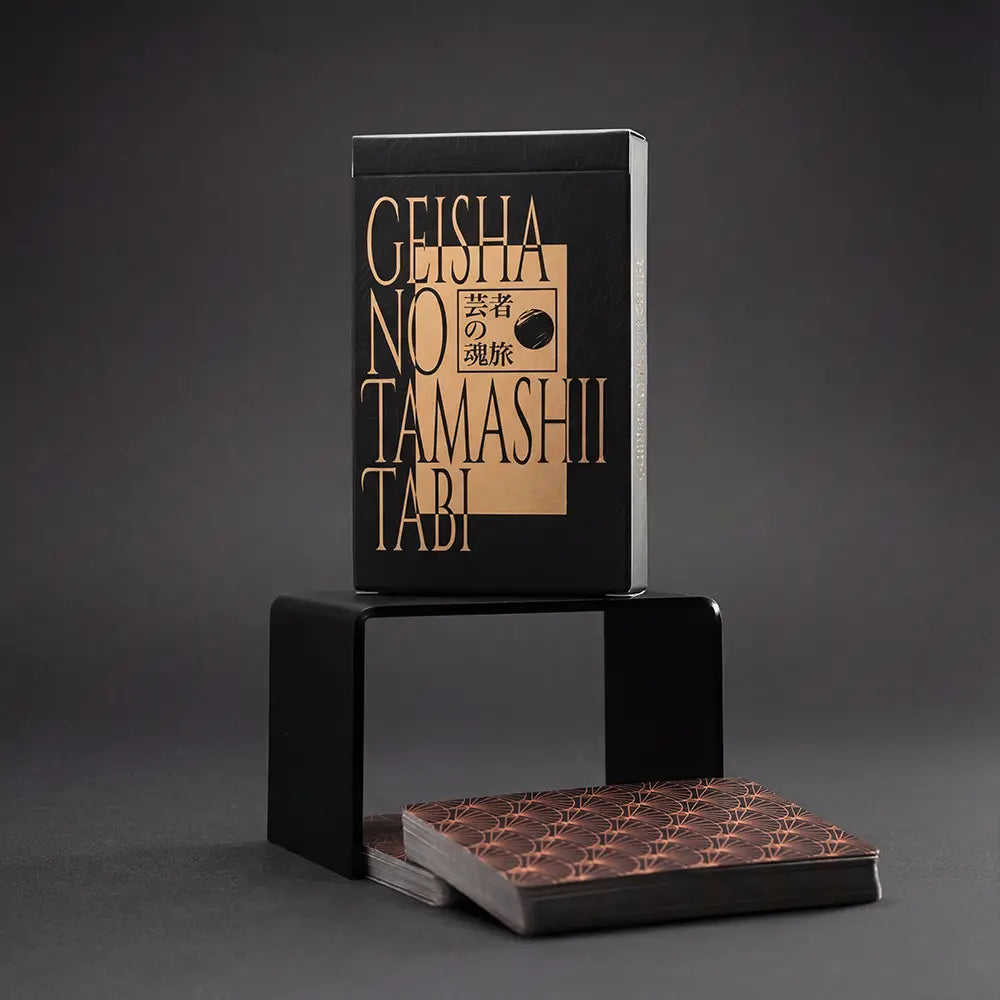 Geisha no Tamashii Tabi (36 Cards, Lenormand System, 350gsm Linen, Matte Box, Digital Guidebook)
