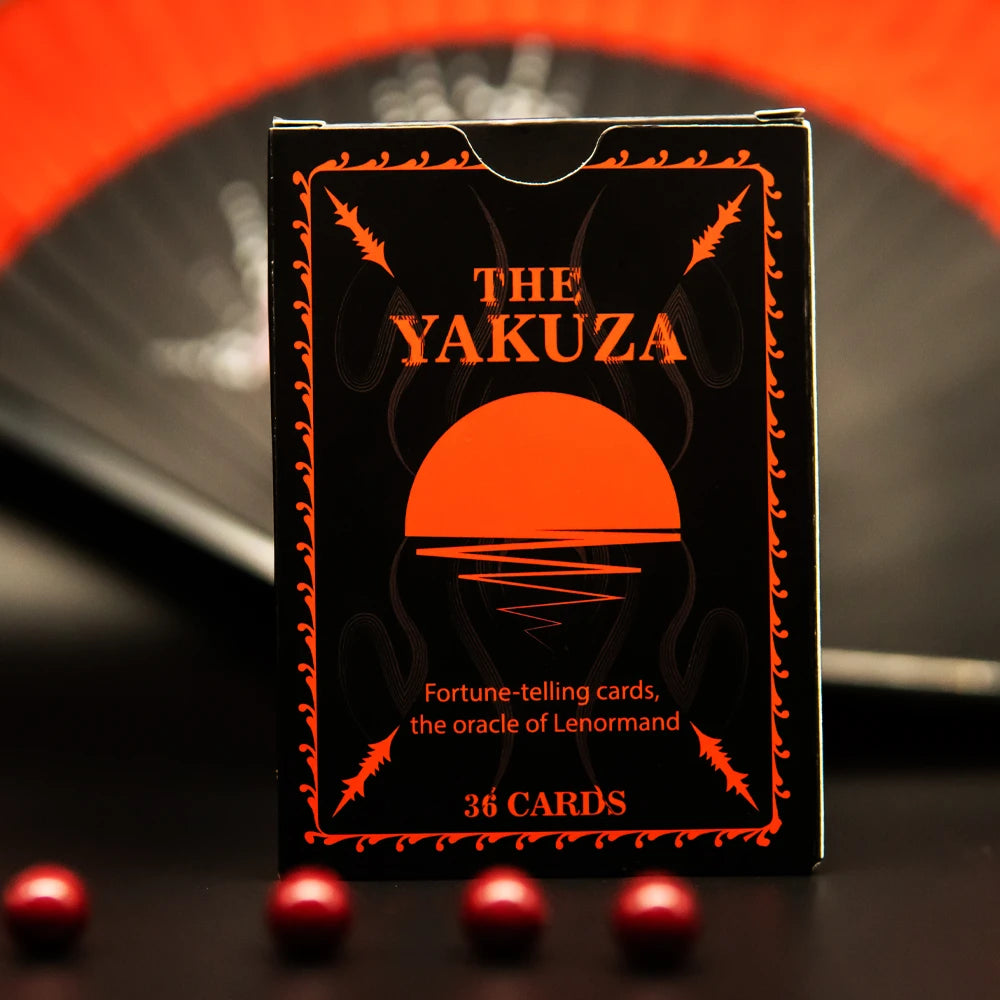 Yakuza Lenormand (36 Cards, Matte-Finish, Poker Size, 350gsm Linen)