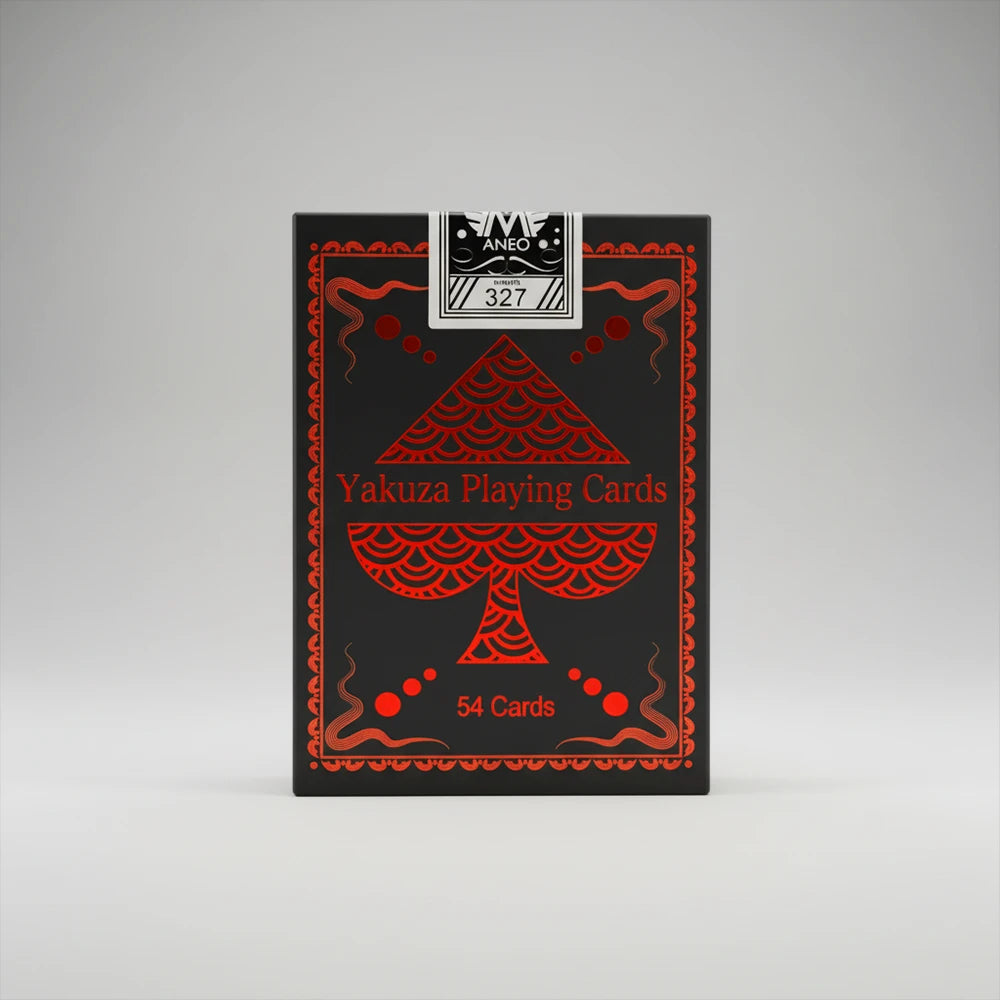 Yakuza Playing Cards (54 Cards, Red-Foil, Black-Core Stock, Numbered Limited Edition)