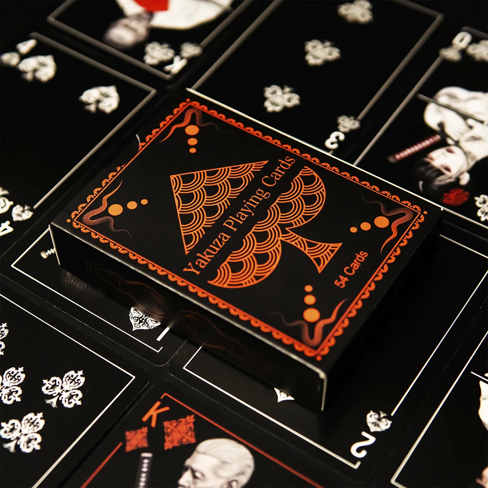 Yakuza Playing Cards (54 Cards, Red-Foil, Black-Core Stock, Numbered Limited Edition)