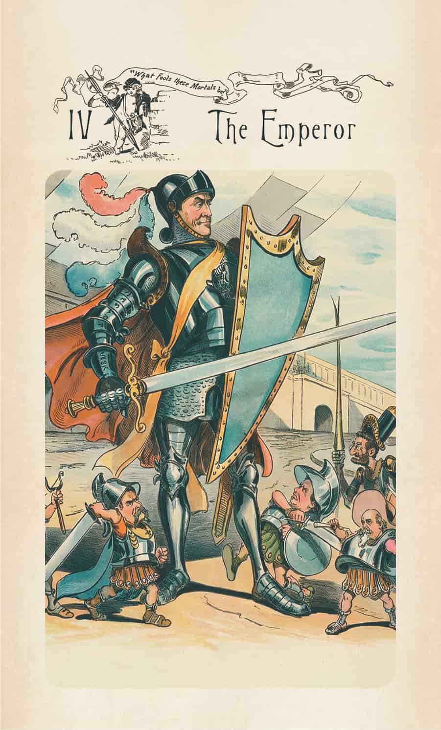 The Emperor from Vestige Tarot