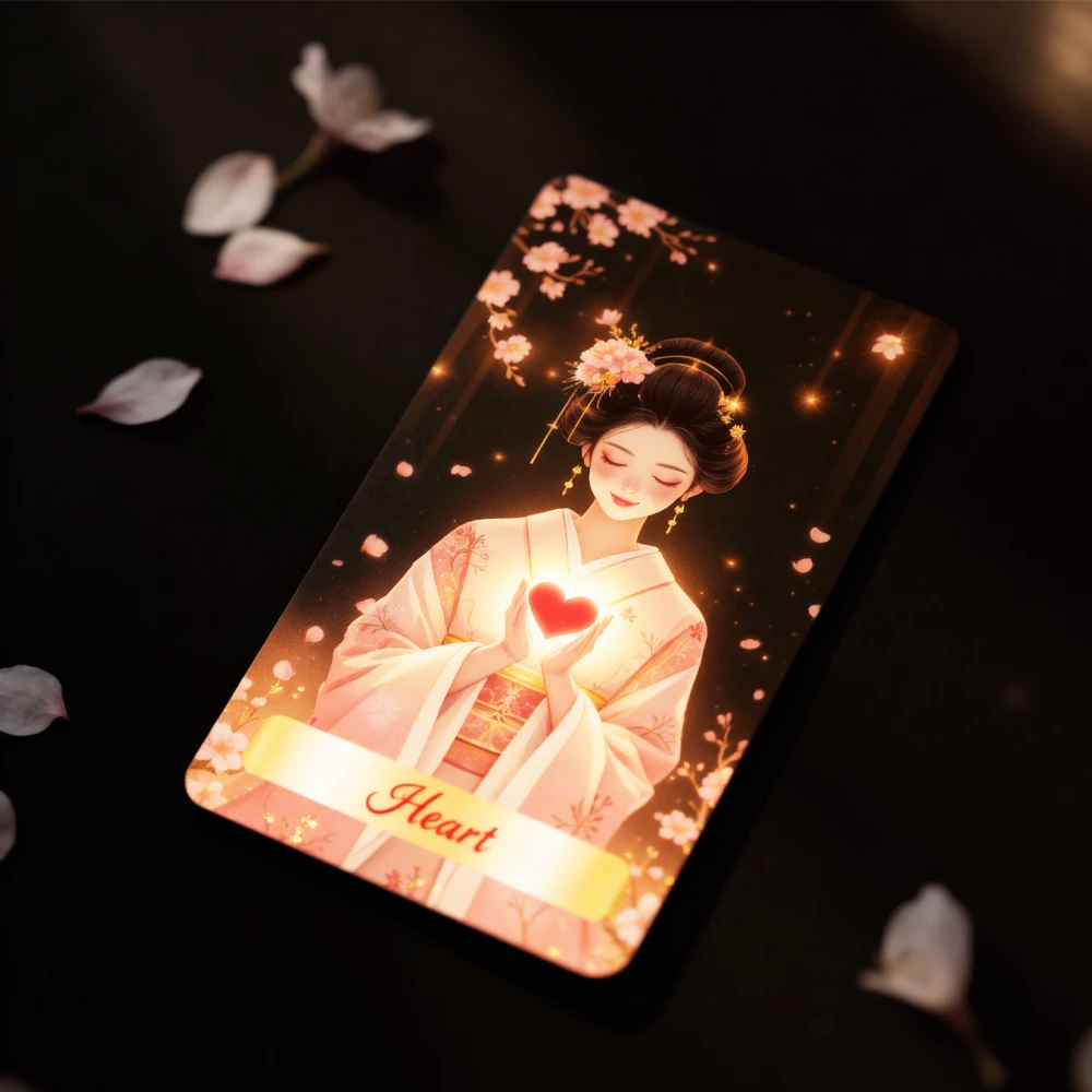 Geisha Oracle Lenormand  (Lenormand, 36 cards, 350GSM, Linen Finish)