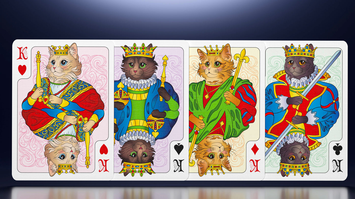 Playing cards Deck - Cats Century