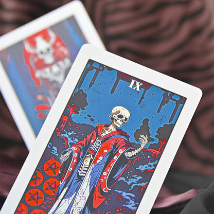 Necropolis Tarot – A Gothic Surrealist Tarot Deck (78 Cards, Matte Finish, Guidebook)