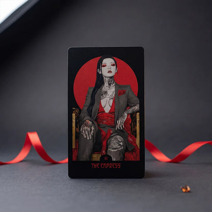 The Empress – Yakuza Tarot Card (Rider–Waite Inspired, 81-Card Deck)