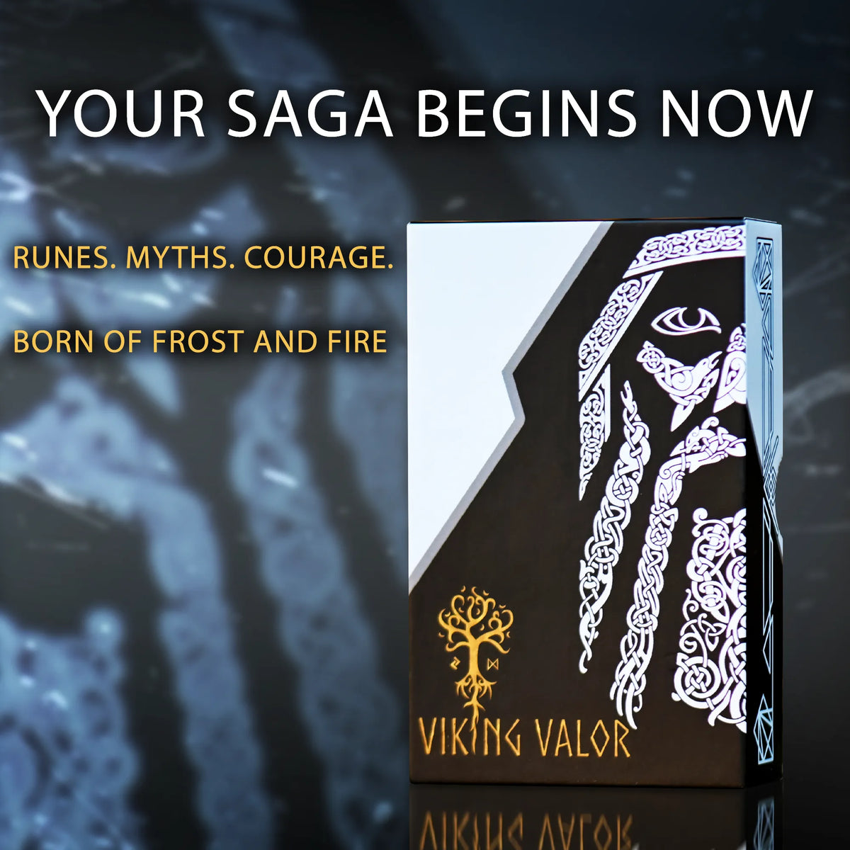 Viking Valor – Norse Mythology Tarot Deck with Rune Power (78 Cards ...