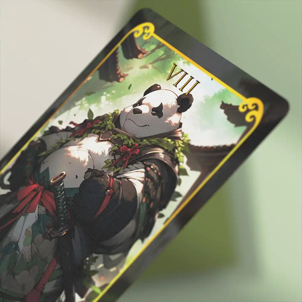 AnimaSoul (Oracle, 78 cards, Linen Finish, Gold Foil Stamping, Gold EDGE, QR - Guide) - ManeoShop