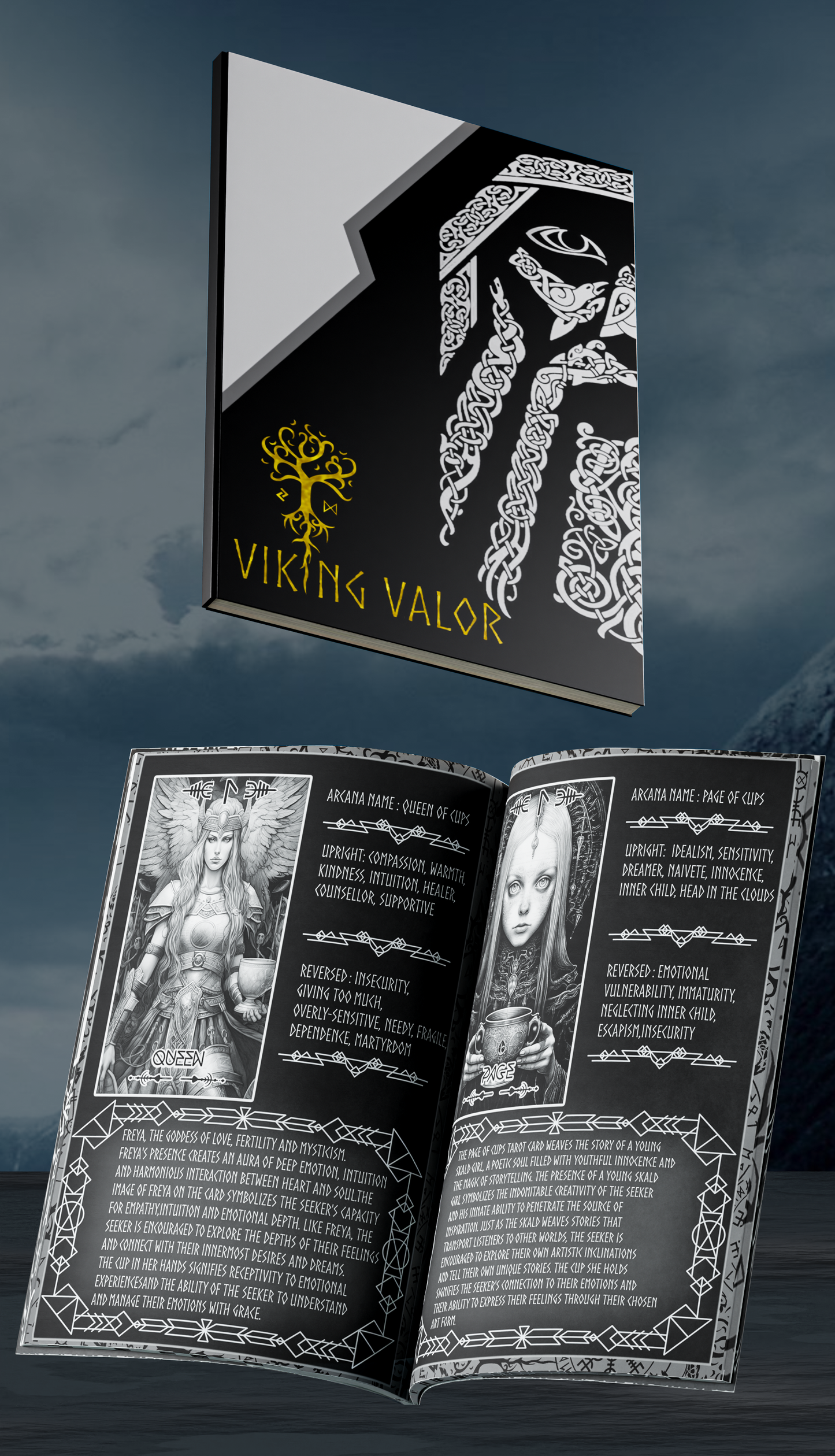 Tarot Deck - Viking Valor + Guidebook