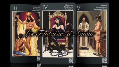 PRE-ORDER - French Erotic Tarot Deck -  Les Fantaisie d'Amour