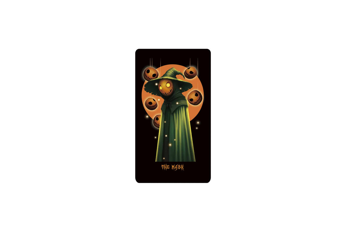 The Mask, an extra Major Arcana from The Halloween Tarot