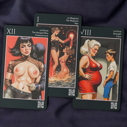 PRE-ORDER - French Erotic Tarot Deck -  Les Fantaisie d'Amour