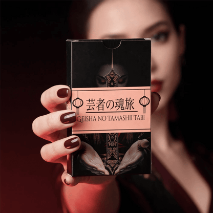 Geisha no Tamashii Tabi (36 Cards, Lenormand System, 350gsm Linen, Matte Box, Digital Guidebook) - ManeoShop