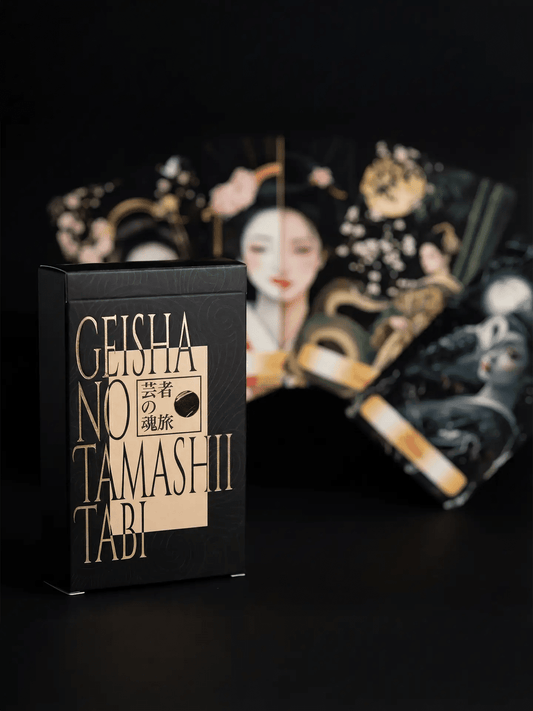 Geisha no Tamashii Tabi (36 Cards, Lenormand System, 350gsm Linen, Matte Box, Digital Guidebook) - ManeoShop
