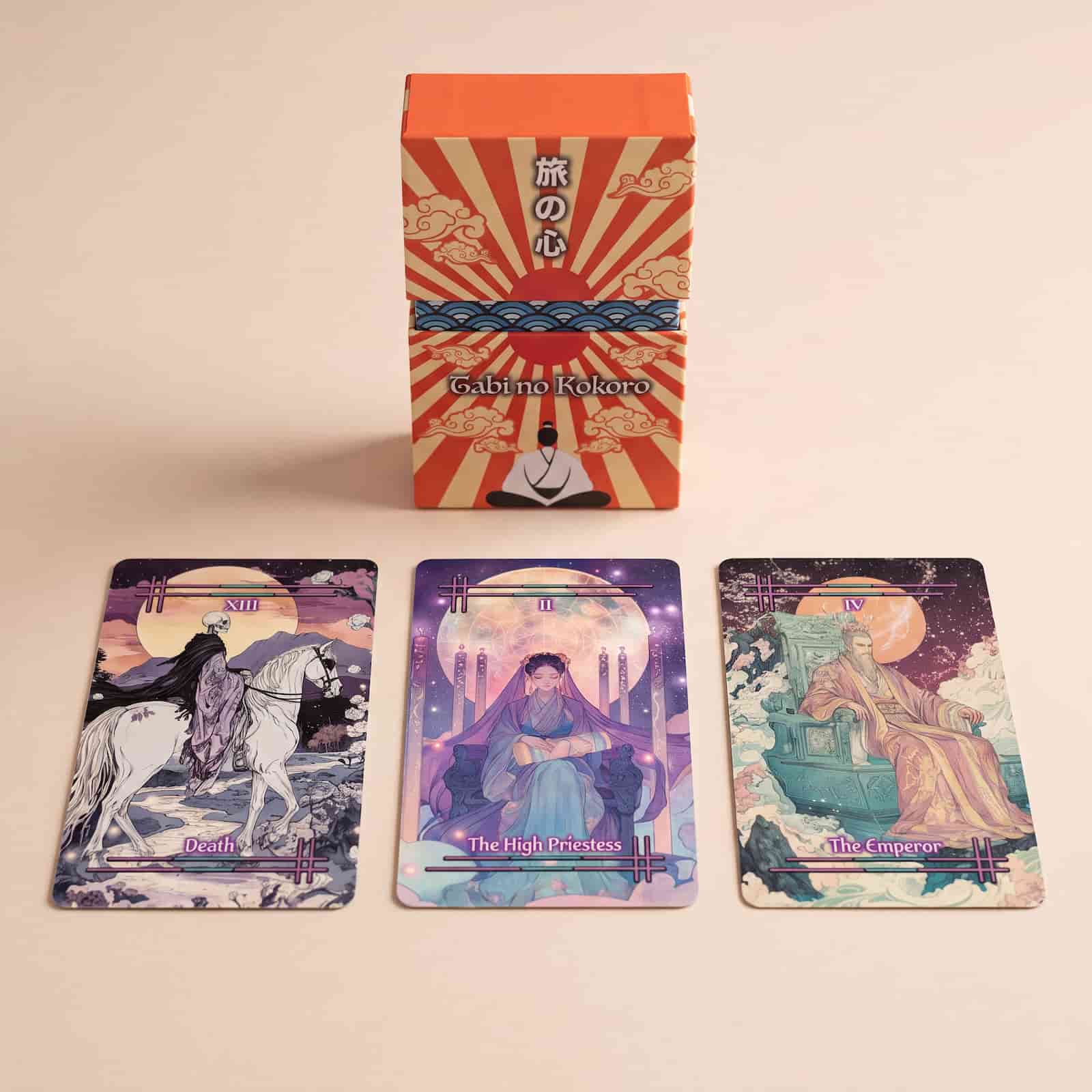 Tabi no Kokoro - Japanese-Inspired Tarot Deck of Peace - Maneo Studio