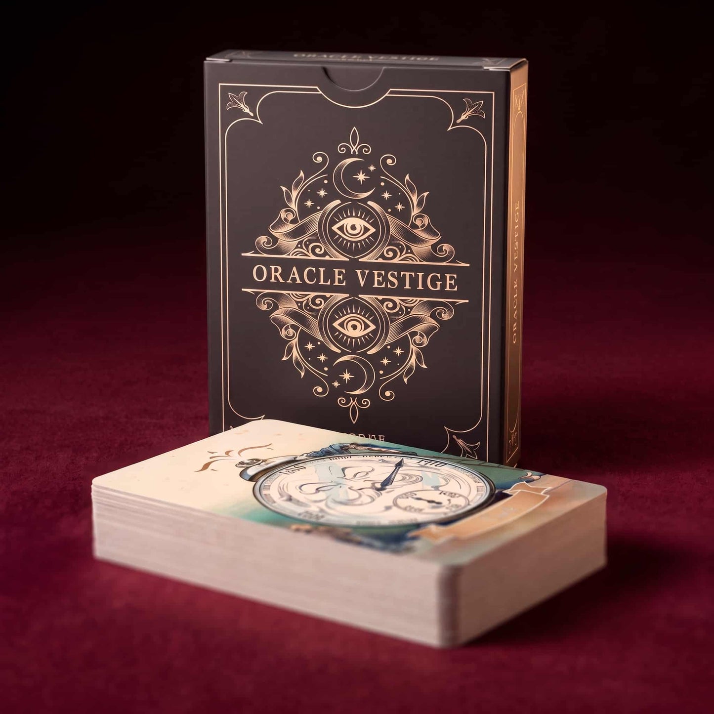 Vestige Oracle (36 Cards, NO AI, Original Archetype System, Linen Finish, Guidebook)