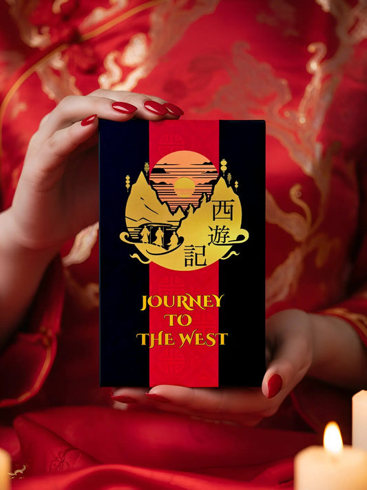 Journey to the West (Tarot Rider–Waite, 78 cards, Matte Finish, German Black Core Stock) - ManeoShop