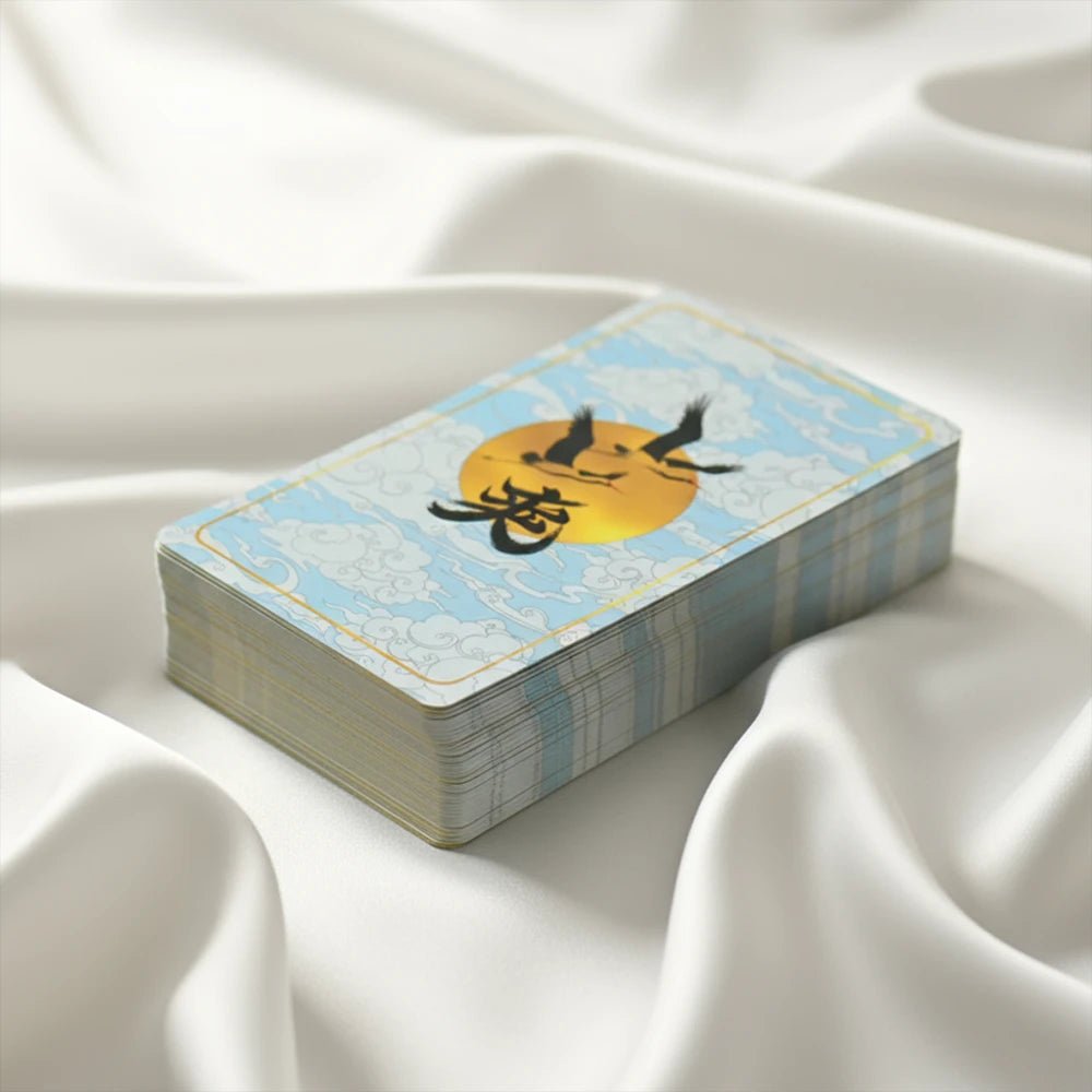 Journey to the West (Tarot Rider–Waite, 78 cards, Matte Finish, German Black Core Stock) - ManeoShop