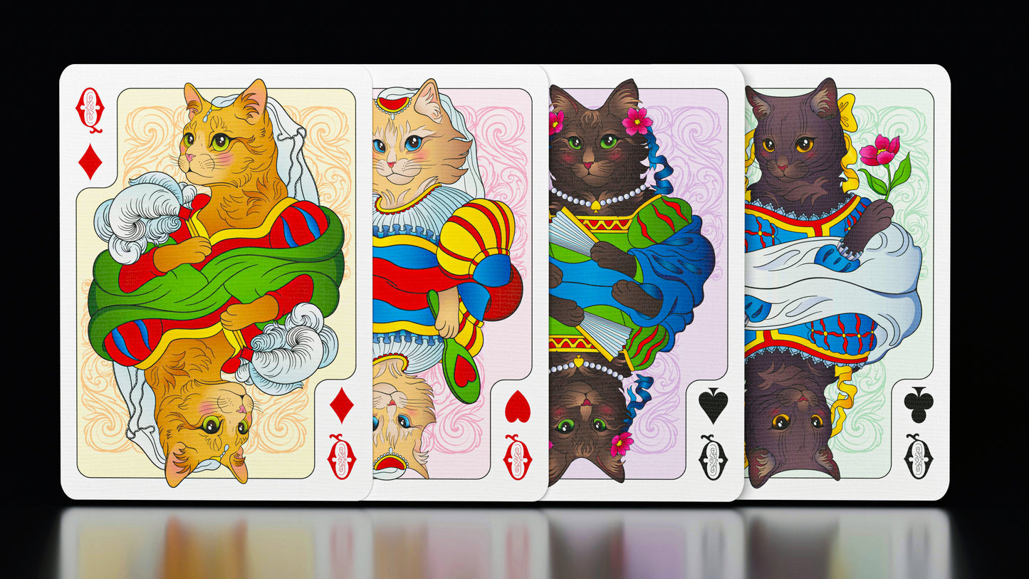 Playing cards Deck - Cats Century