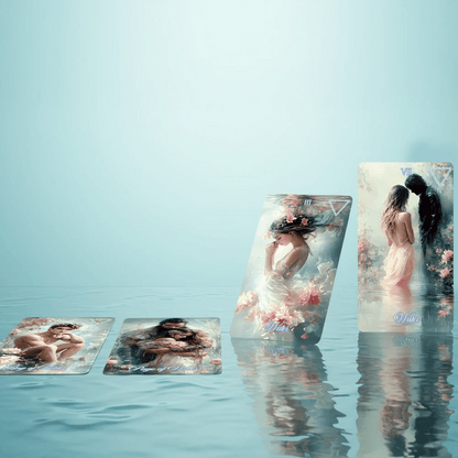 La Petite Flamme (Tarot - Manara, 81 Cards, 350gsm Linen, Pink Gilded Edges, Collector’s Box, Guidebook) - ManeoShop