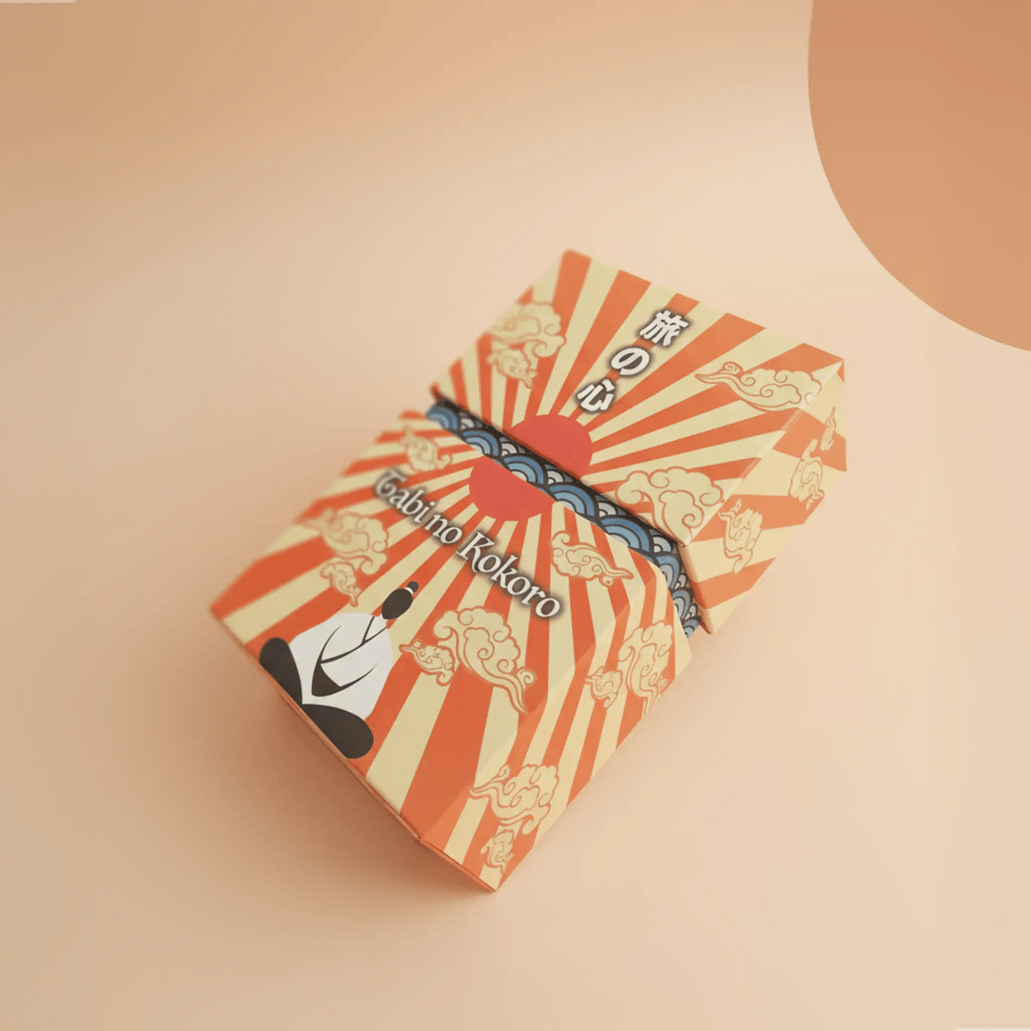 Tabi no Kokoro (Tarot Rider–Waite, 78 Cards, 350gsm Matte, Black Edges, Pink Metallic Foil) - ManeoShop