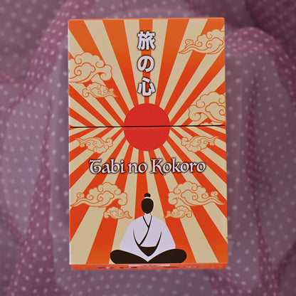 Tabi no Kokoro – A Japanese-Inspired Tarot Deck of New Beginnings (78 Cards, Foil Accents, Guidebook)