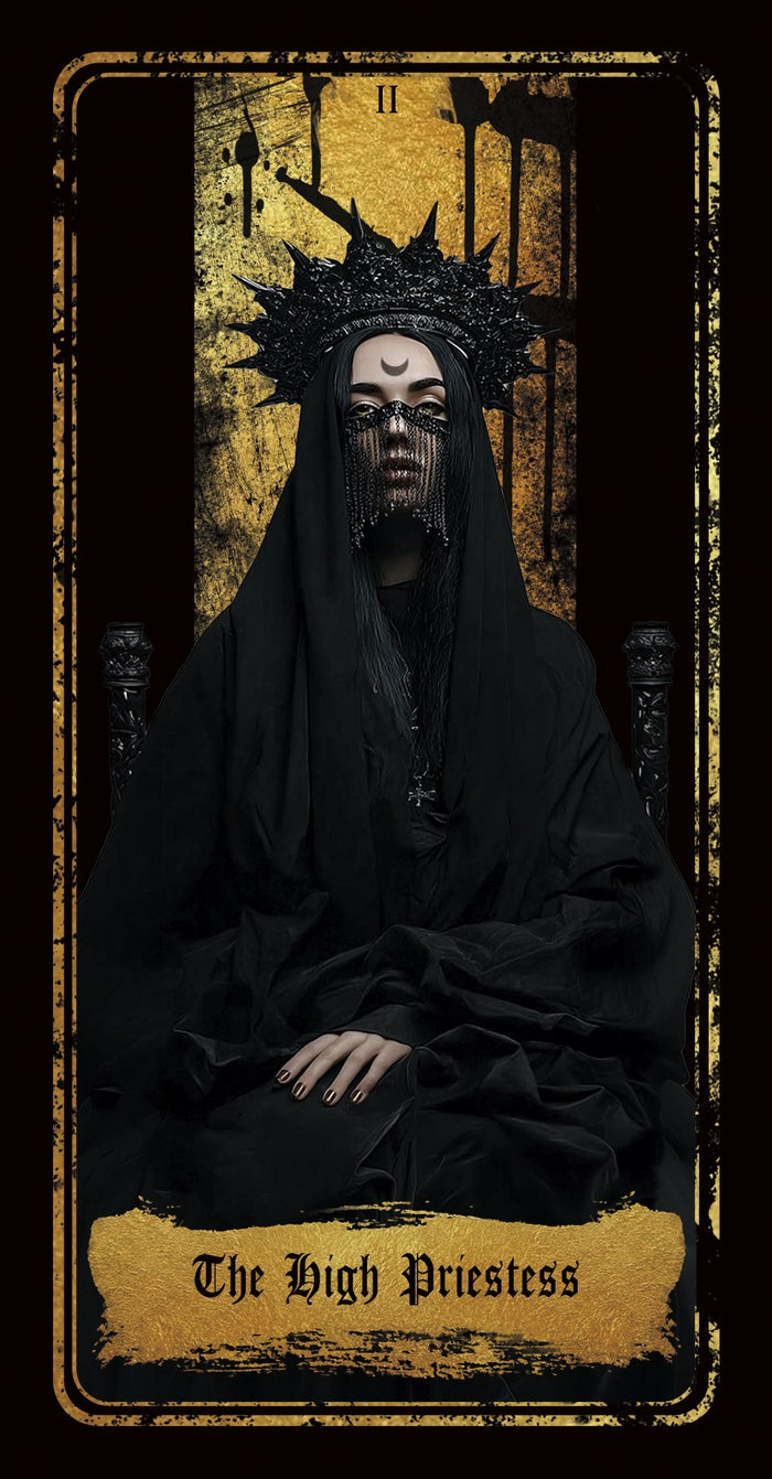 The High Priestess card from Persona Obscura