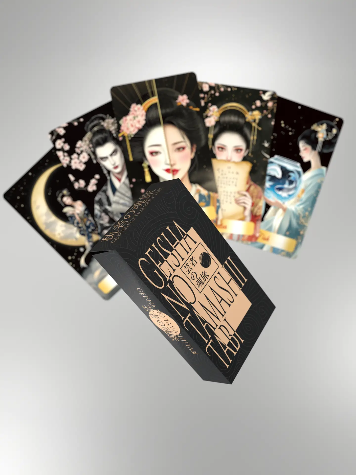 Geisha Oracle Lenormand  (Lenormand, 36 cards, 350GSM, Linen Finish)