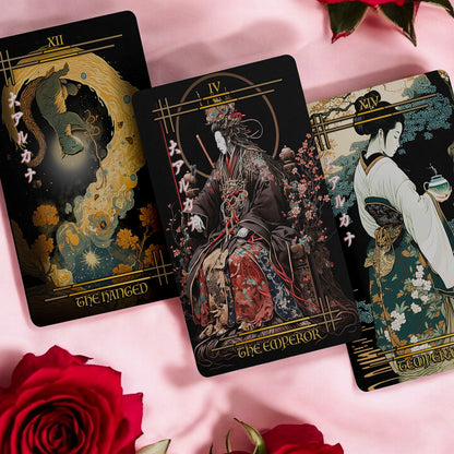 Beautiful Japanese Tarot Deck  Reitekina tabi