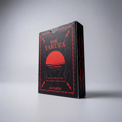 Yakuza (36 Cards, Lenormand System, 350gsm Linen, Poker Size, Matte Box, Digital Guidebook,) - ManeoShop