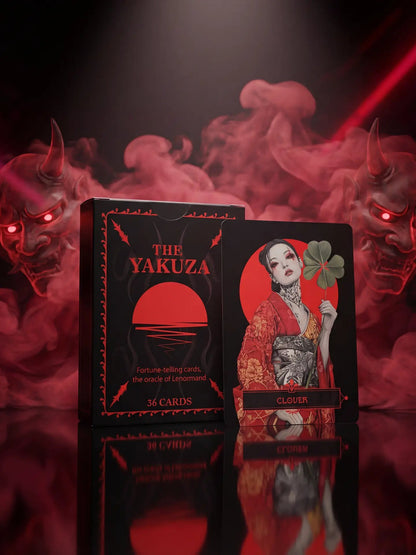 Yakuza (36 Cards, Lenormand System, 350gsm Linen, Poker Size, Matte Box, Digital Guidebook,) - ManeoShop