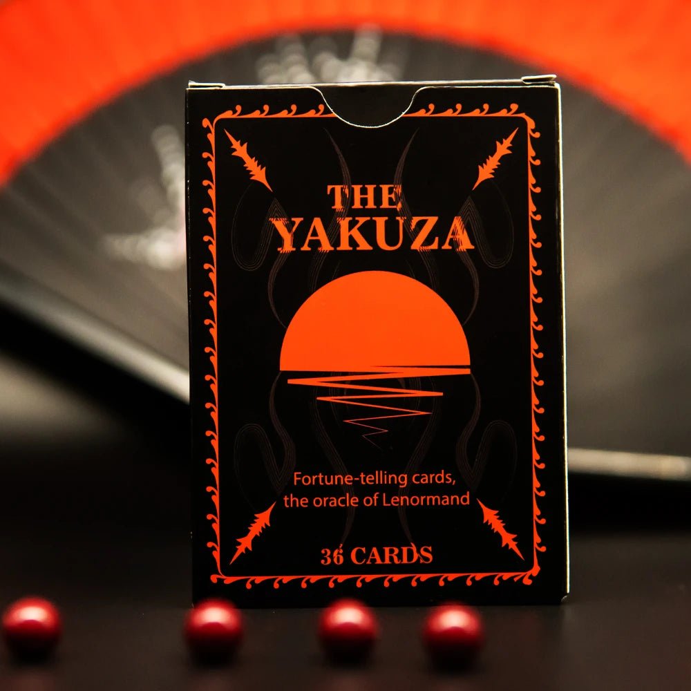倫*様 ALMA LENORMAND CARD 36枚セット Yakuza (36 Cards, Lenormand System, 350gsm Linen, Poker Size